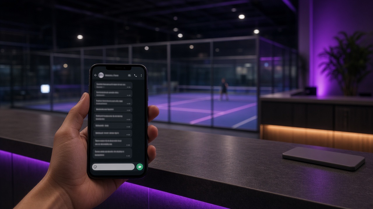 Arena usando WhatsApp para reservas e atendimento